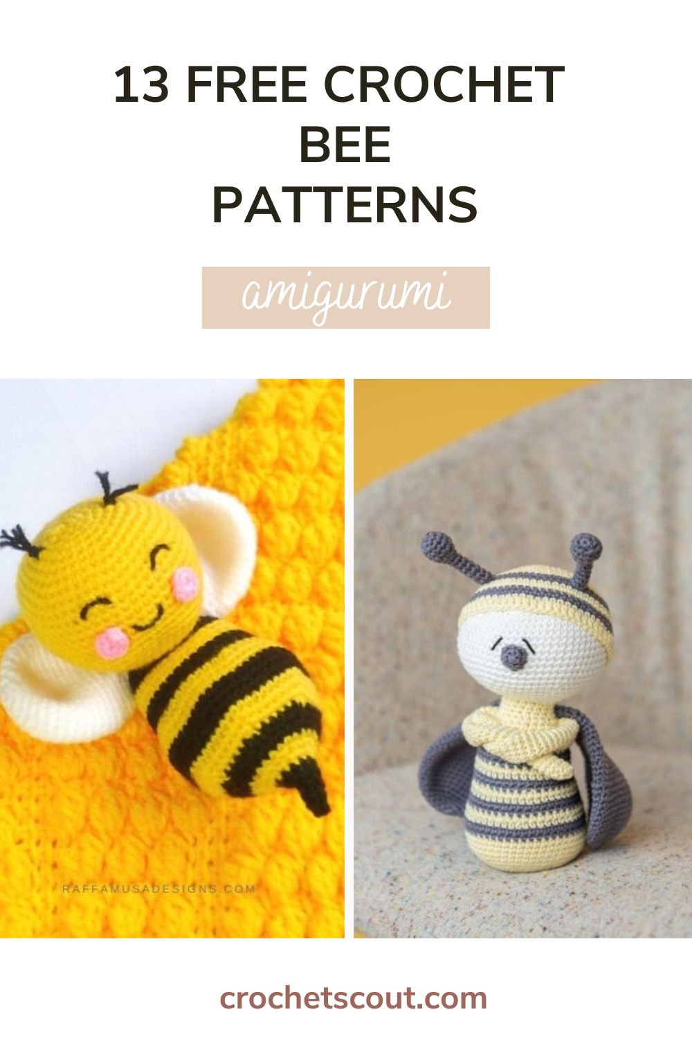 30 Free Crochet Bee Patterns Crochet Scout