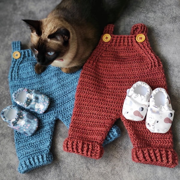 0-3 Months Baby Boy Dress Crochet Romper Clothes Set Infant