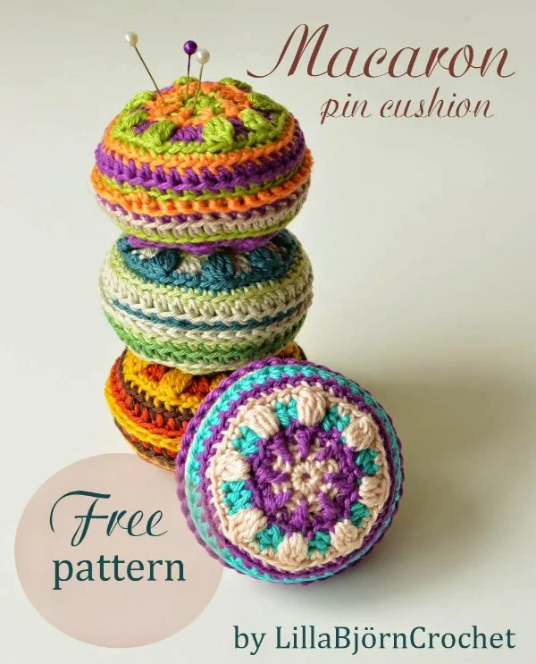 How to crochet a pin cushion - Gathered
