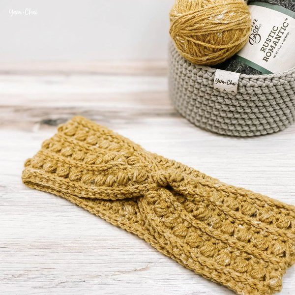 Arbor Ear Warmer Crochet Pattern 
