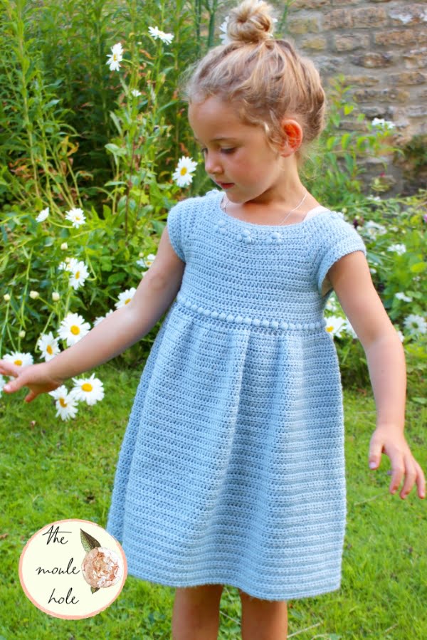 Crochet Dress PATTERN Crochet Tiered Dress baby, Toddler, Child Sizes  english Only -  Canada
