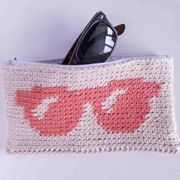 Crochet sunglasses pouch discount pattern