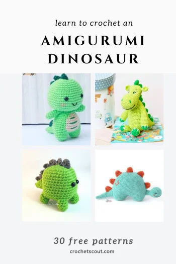 Top 30 Free Crochet Dinosaur Patterns - Crochet Scout