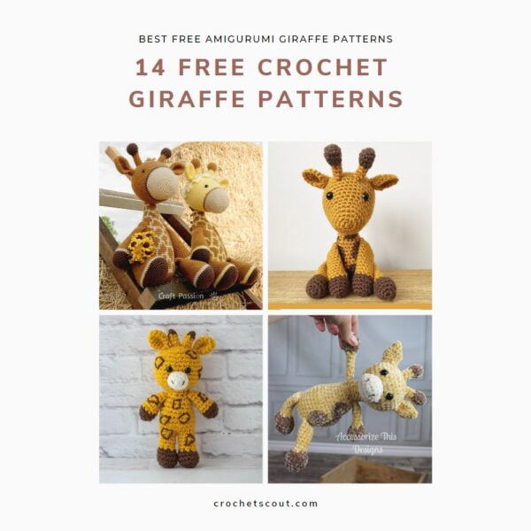 14 Free Crochet Giraffe Patterns - Crochet Scout