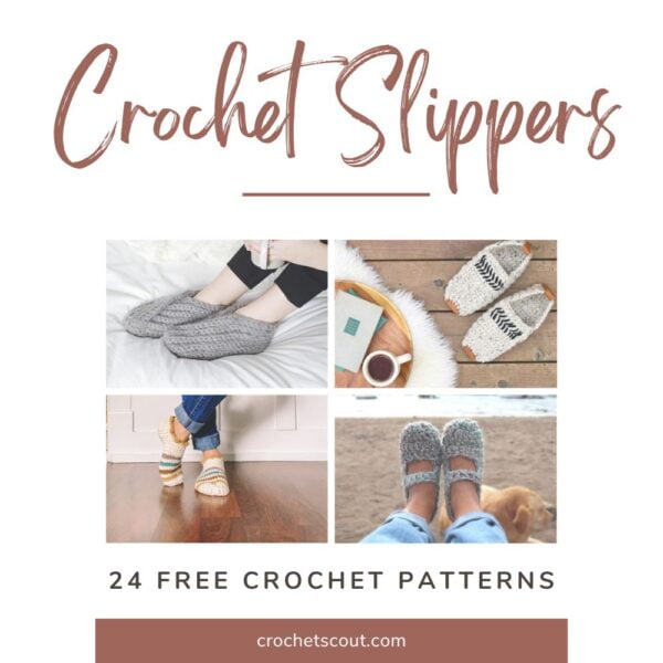 24 Free Crochet Slippers Patterns - Crochet Scout