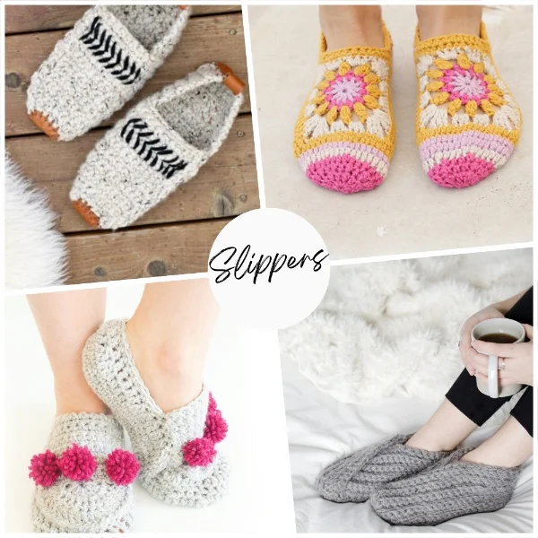 30 Free Crochet Slippers Patterns