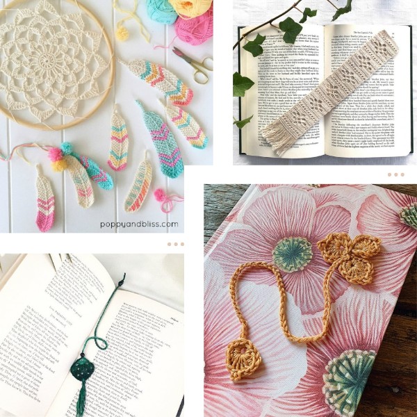40 Free Crochet Bookmark Patterns