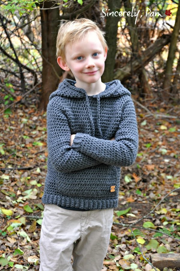 16 Crochet Hoodie Patterns for Babies and Children - Crochet Scout