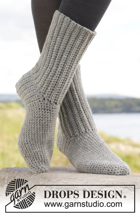 Bulky Crochet Sock - Easy Free Pattern For Cushy Slippers - Briana K Designs