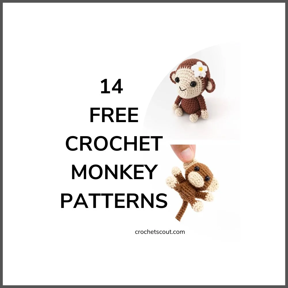 14 Free Crochet Monkey Patterns