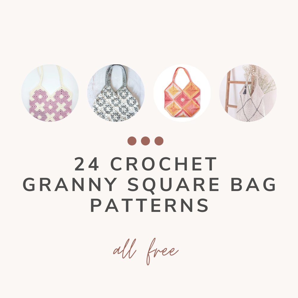 Magnolia Granny Square Bag Crochet Pattern – Mama In A Stitch