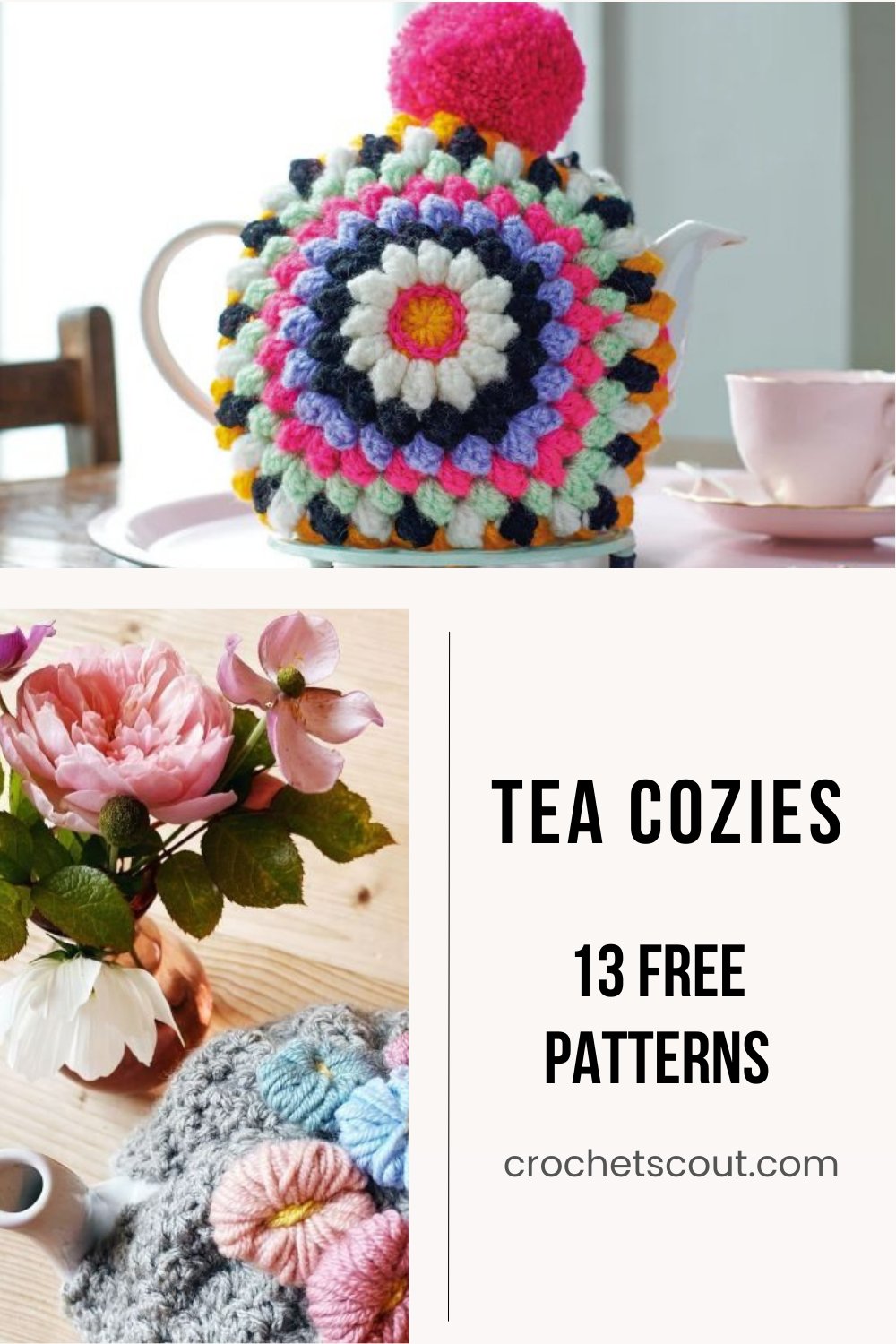 13 Cute Crochet Tea Cozy Patterns All Free Crochet Scout