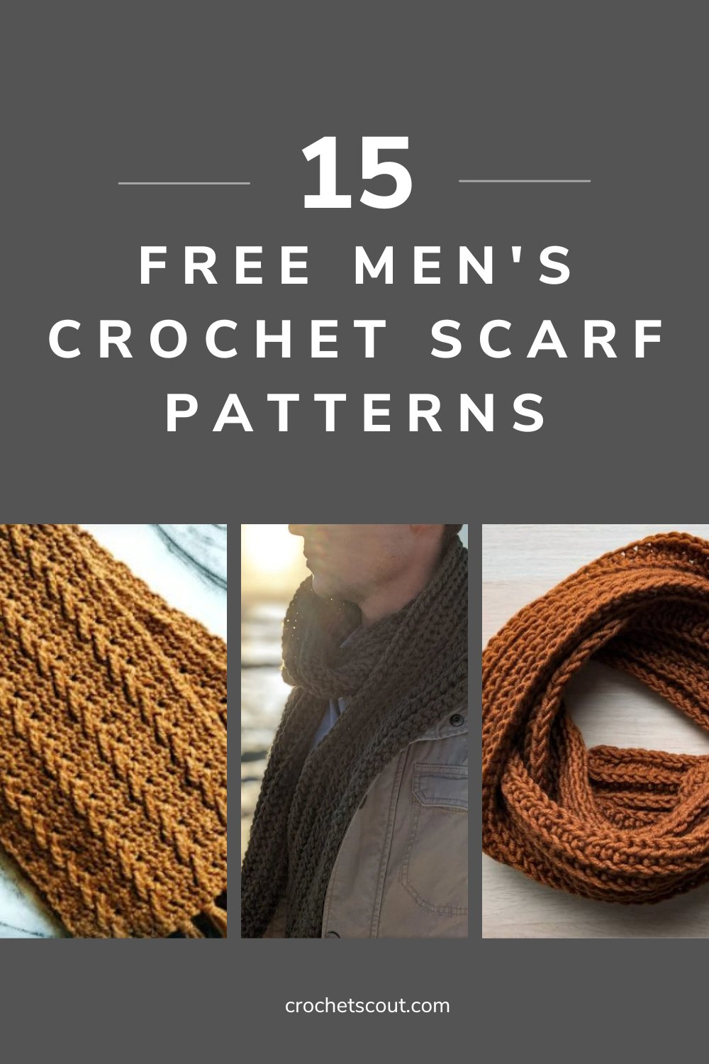 The Best Free Men's Crochet Scarf Patterns Crochet Scout