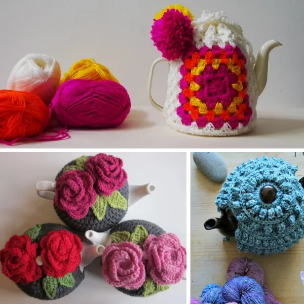 18 Cute Crochet Tea Cozy Patterns: All Free