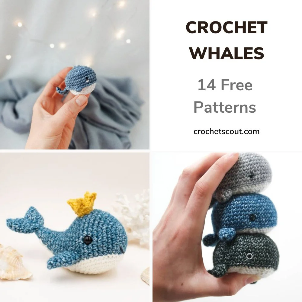 Under the Sea: 14 Free Crochet Whale Patterns