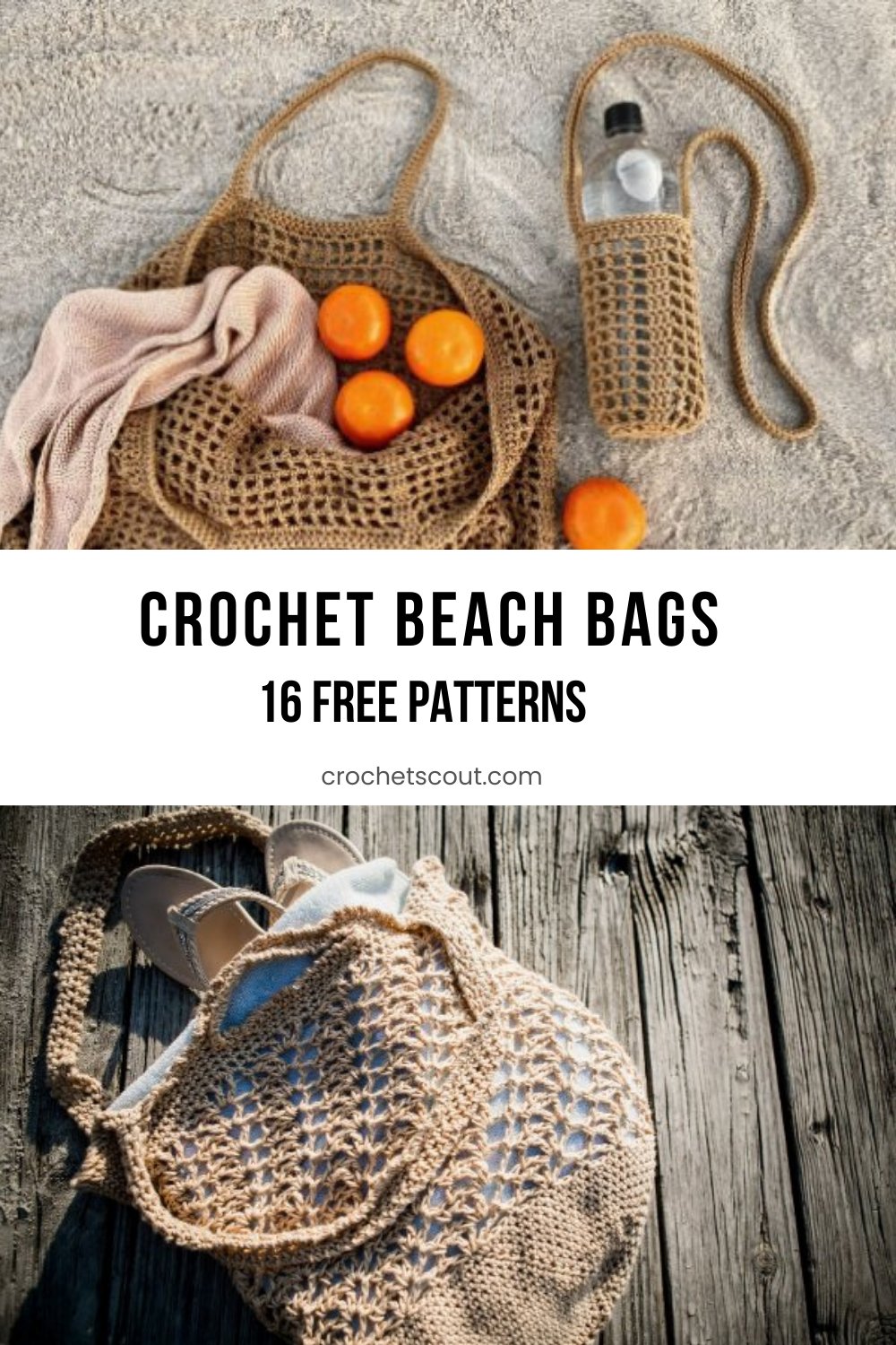 16 Free Crochet Beach Bag Patterns - Crochet Scout