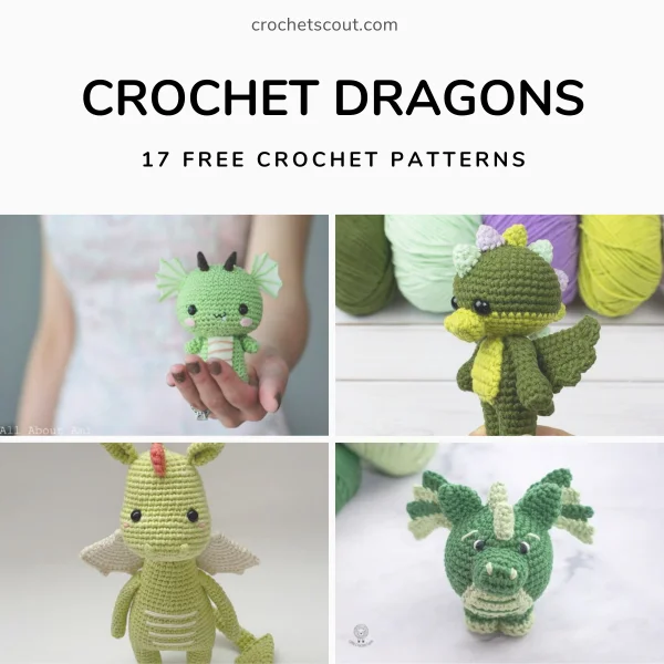 17 Free Crochet Dragon Patterns