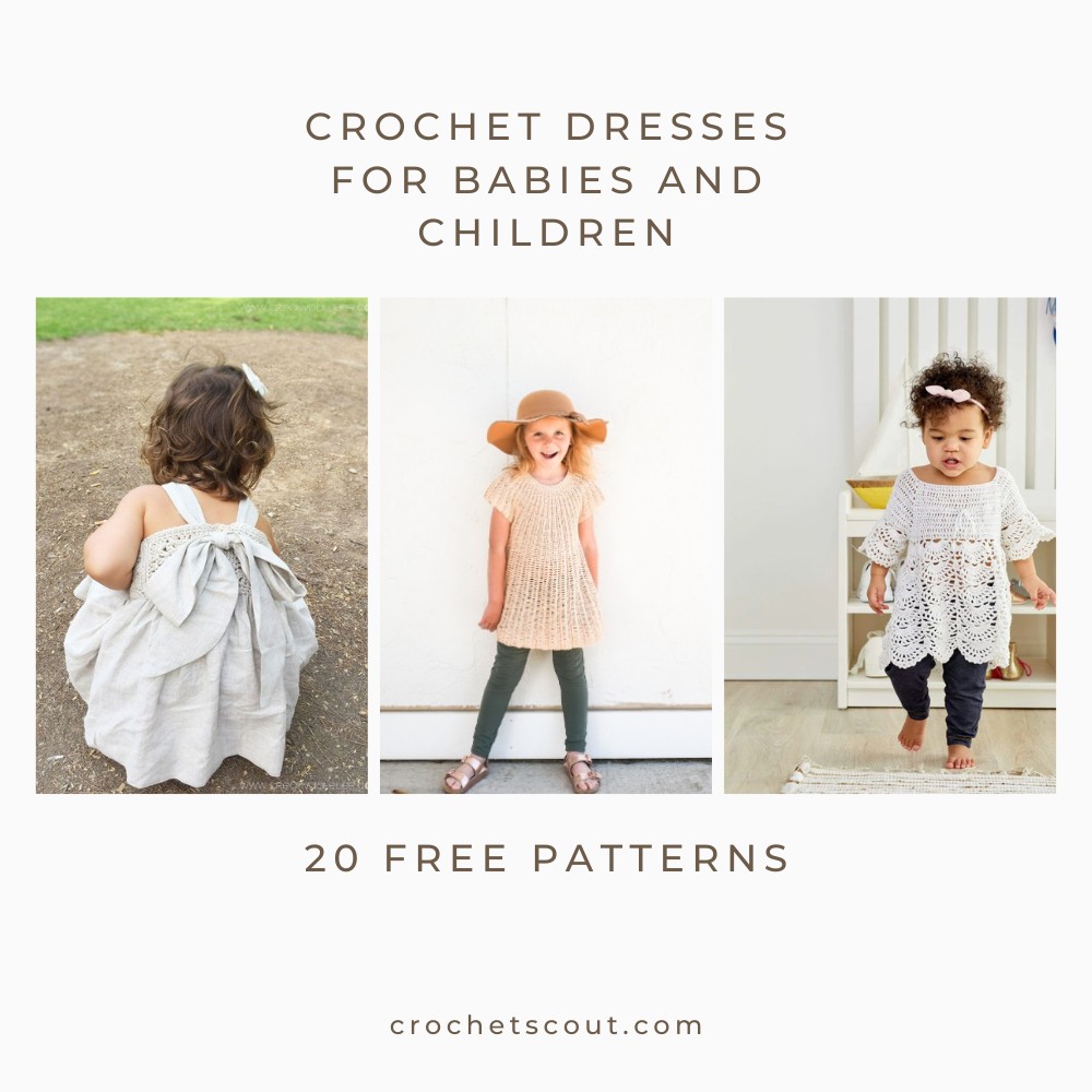 7 Easy Crochet Dress Patterns Free For You To Download