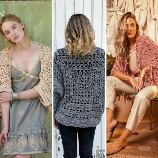 26 Free Crochet Shrug Patterns to Make and Wear