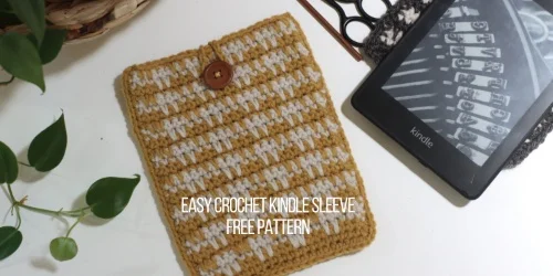 Crochet Pattern, Crochet Book Sleeve, Crochet Meadow Kindle/book Sleeve,  Crochet Kindle Cover, Crochet Book Cover, Ltkcuties, DIGITAL 