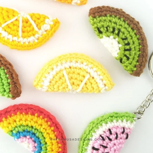 Crochet Keychain, Amigurumi Keychain, Kawaii, Avocado, Crochet, Keyring,  Keychain 