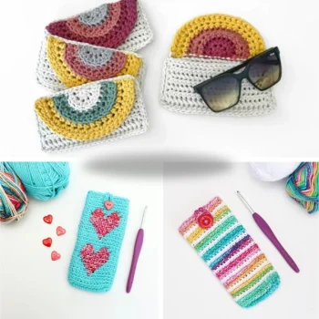 30 Free Crochet Glasses Case Patterns