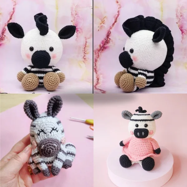 15 Best Free Crochet Zebra Patterns