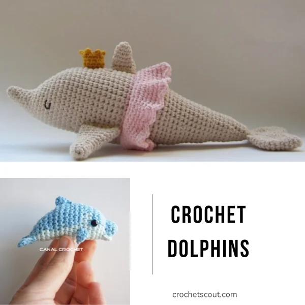 12 Adorable Crochet Dolphin Patterns