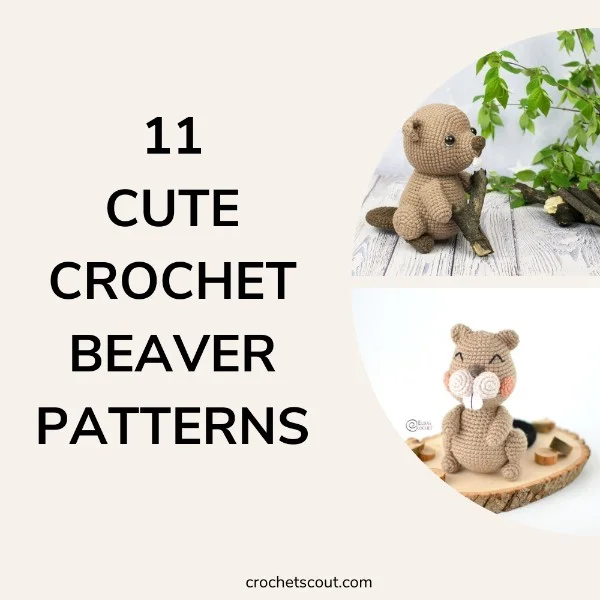 Cute Crochet Beaver Patterns