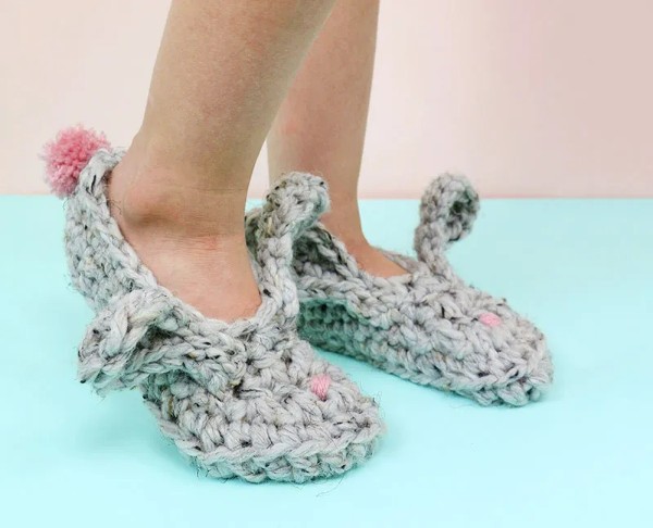 High-Top Kids Crochet Slippers Pattern – Crochet