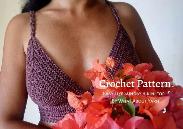 Crochet Bralette PATTERN 