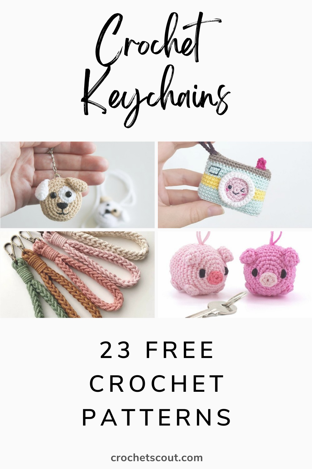 The Best Free Crochet Keychain Patterns - Crochet Scout