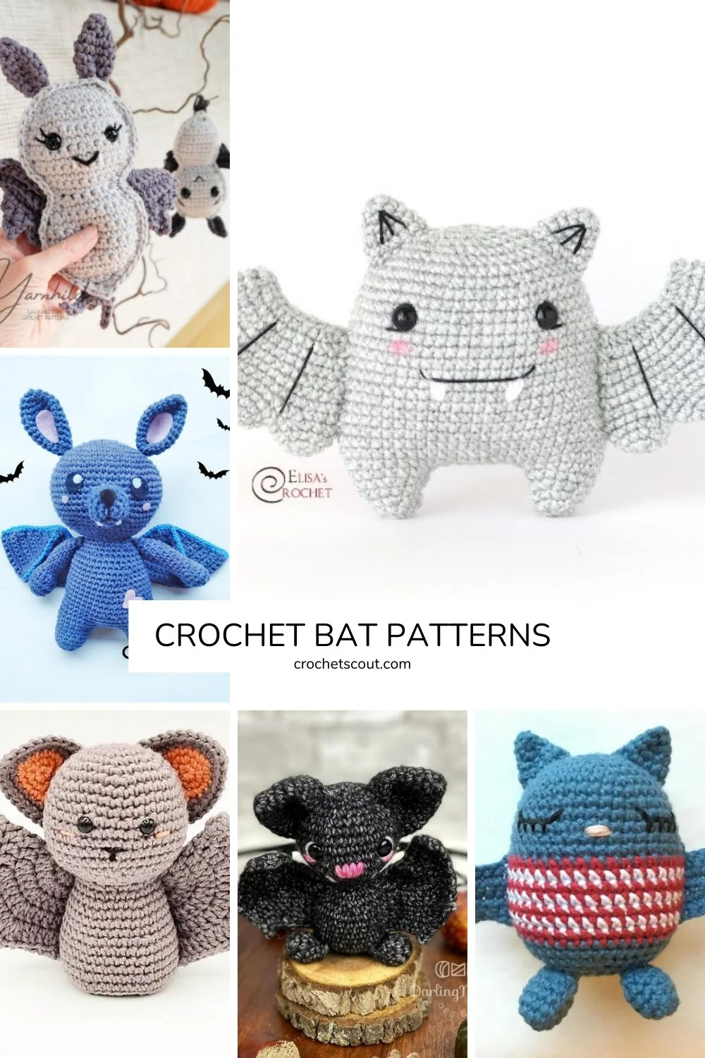 Crochet Bats: 20 Free Patterns - Crochet Scout