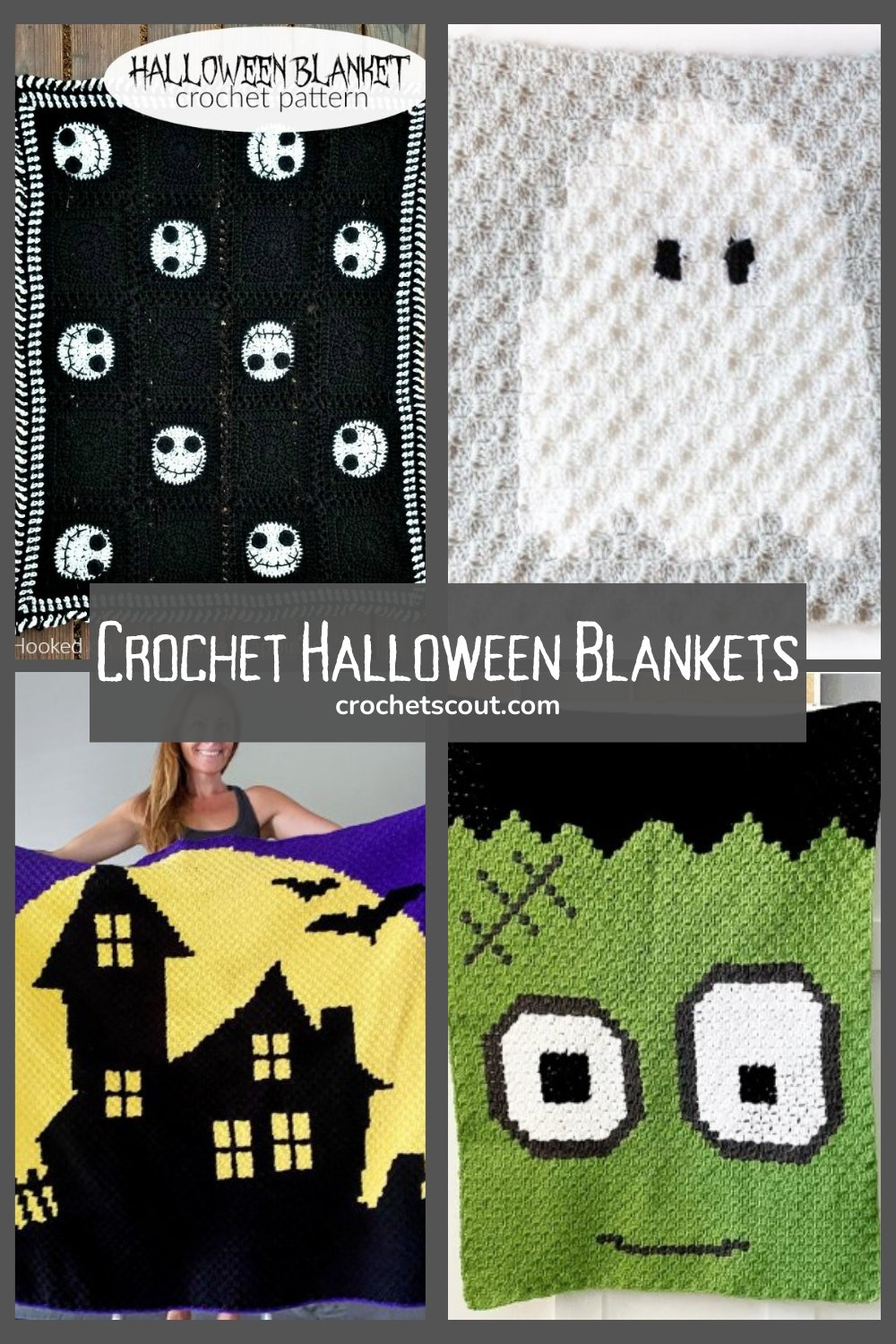 20 Free Crochet Halloween Blanket Patterns - Crochet Scout