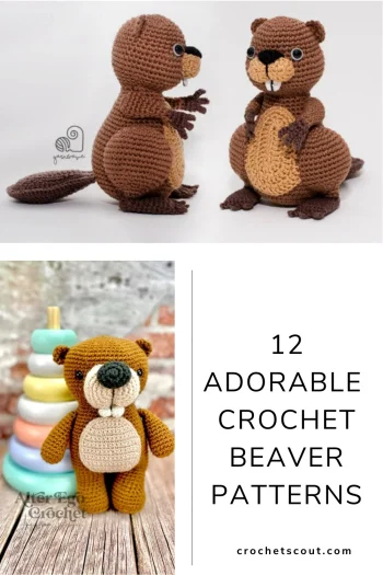 Cute Crochet Beaver Patterns - Crochet Scout