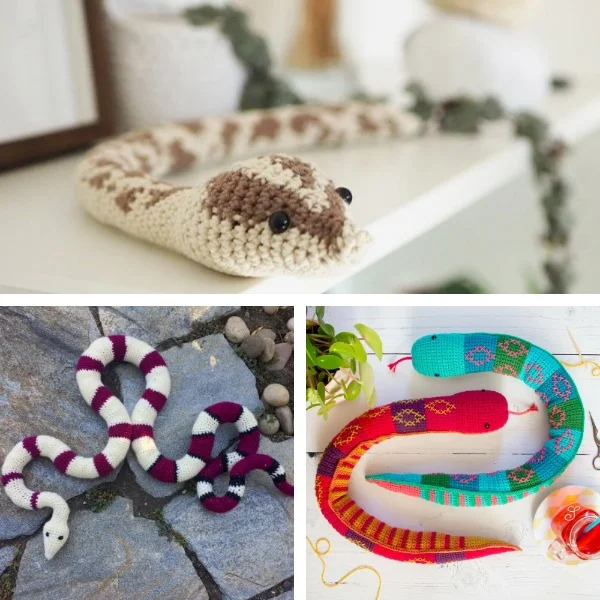 18 Free Crochet Snake Patterns