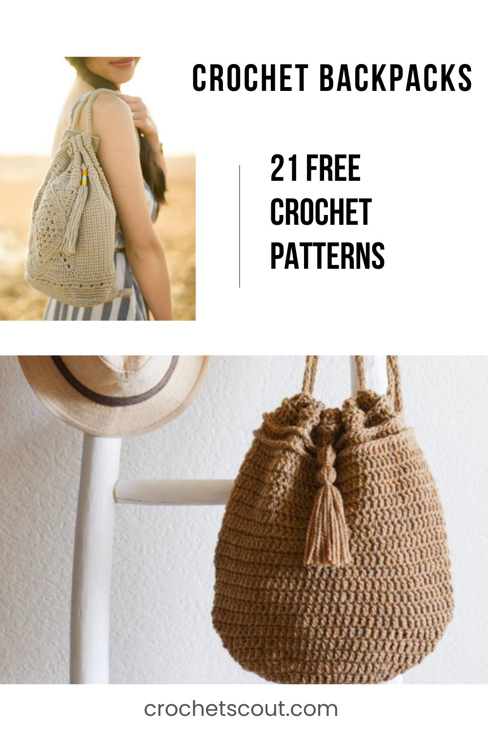 21 Free Crochet Backpack Patterns - Crochet Scout