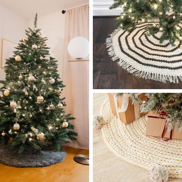30 Best Crochet Christmas Tree Skirts “All Free Patterns”
