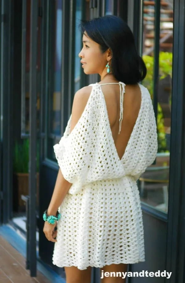 Free Aunt Lydia's Natural Beauty Crochet Dress Pattern