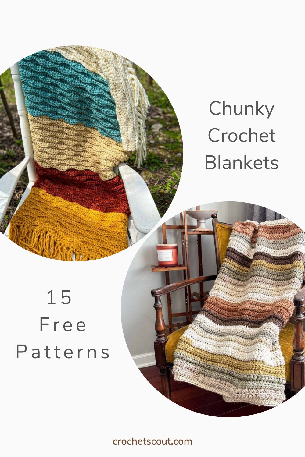 Best Free Chunky Crochet Blanket Patterns - Crochet Scout