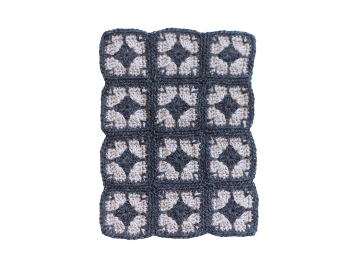 Granny Square Hot Water Bottle Cover Free Pattern