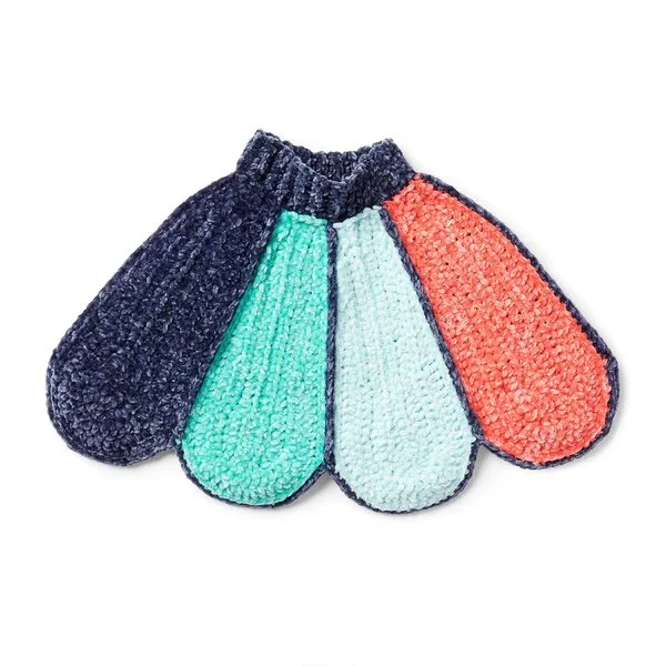 A crochet poncho for babies and toddlers with a scalloped hem.