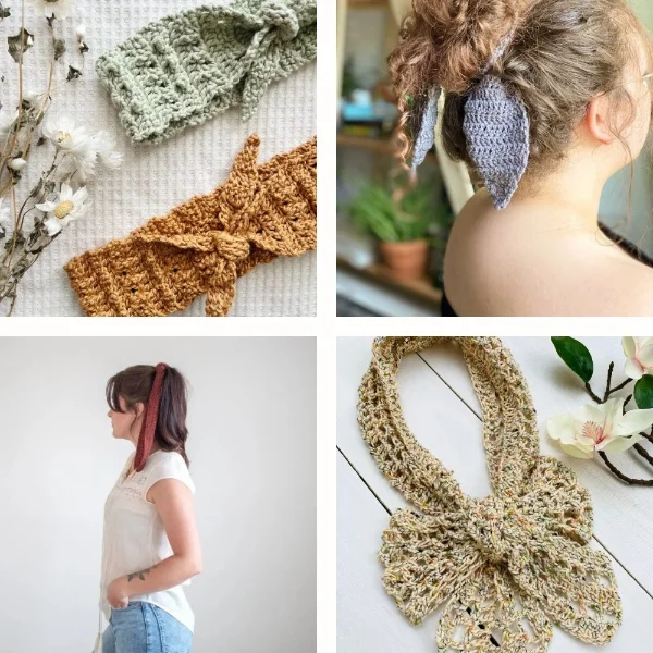 8 Free Crochet Hair Scarf Patterns