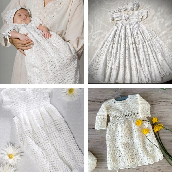 crochet christening dress pattern collection