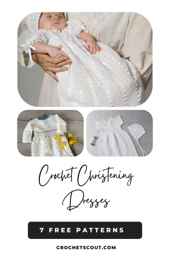 Beautiful Crochet Christening Dress Patterns