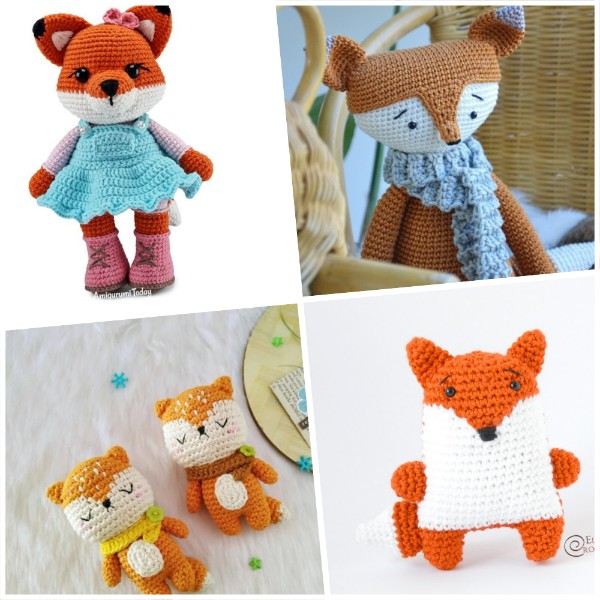 25 Free Crochet Fox Patterns - Crochet Scout