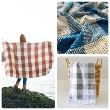 Crochet Gingham Blankets: The Best Free Patterns