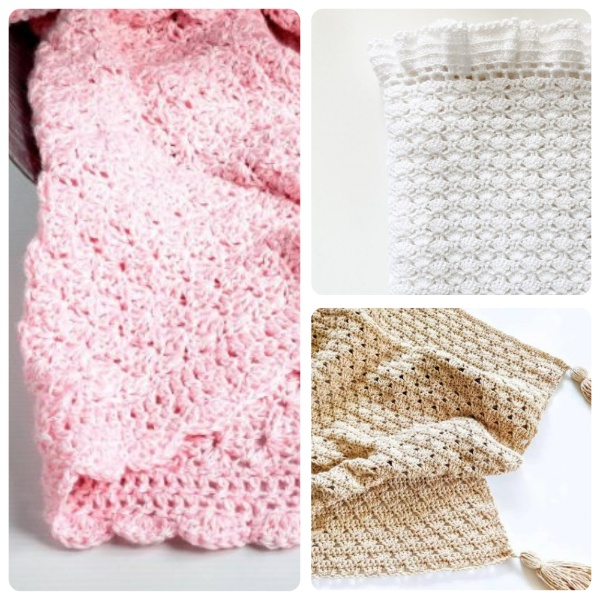 Shell Stitch Baby Blankets: 11 Free Crochet Patterns