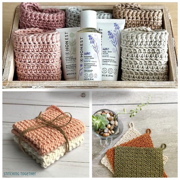 Crochet Washcloth Collection: 20 Free Patterns