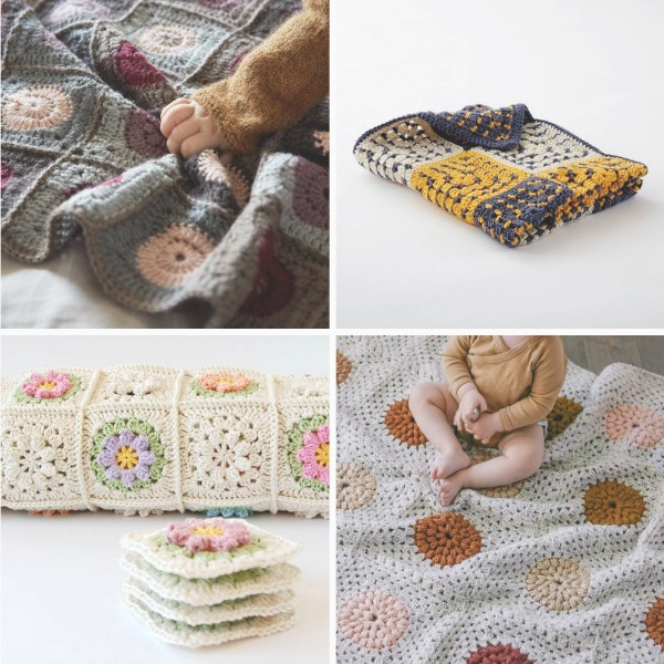 Granny Square Baby Blankets – 25 Free Patterns